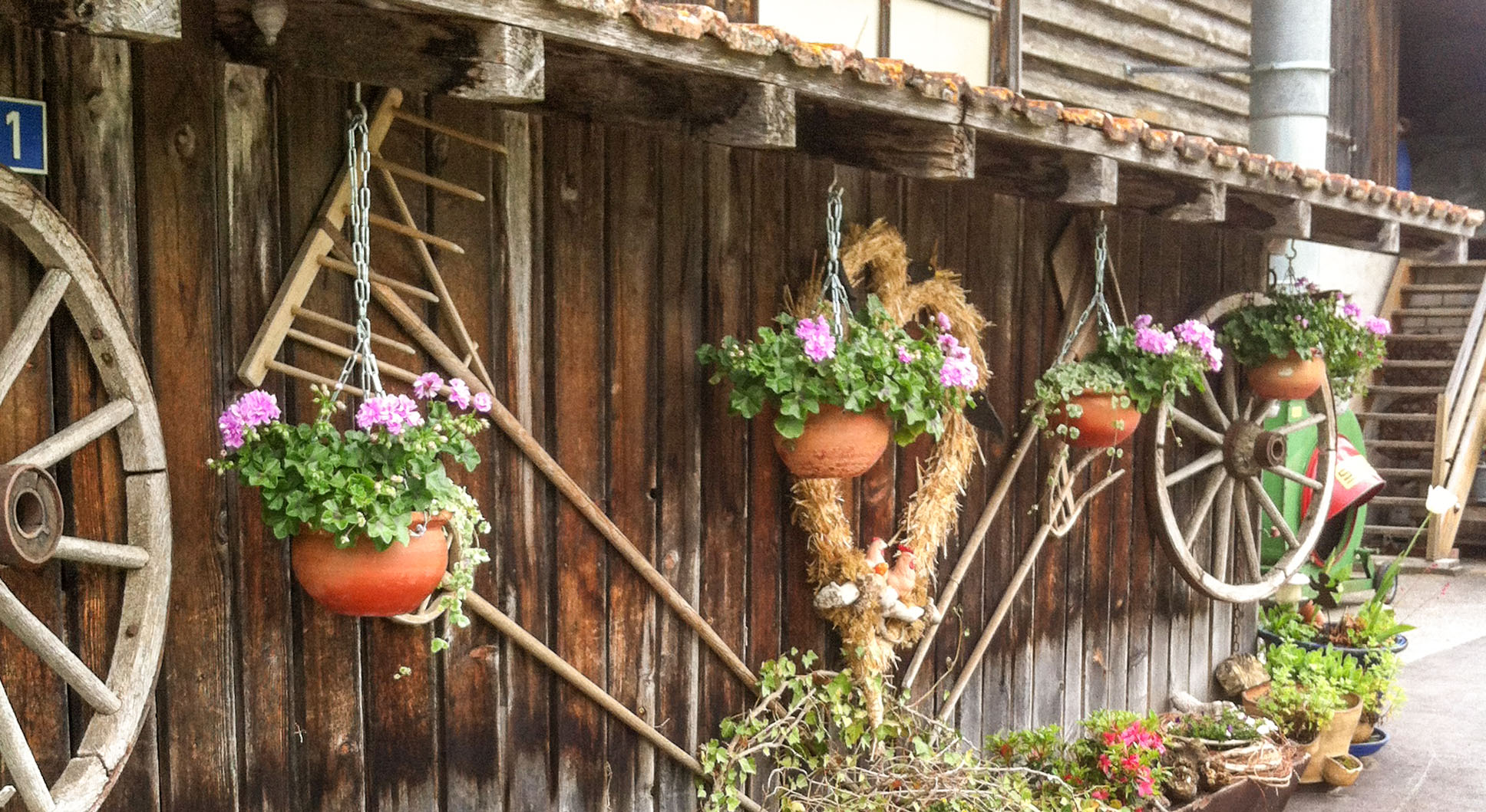 Tagesbetreuung mit Herz, Hof und Blumendeko